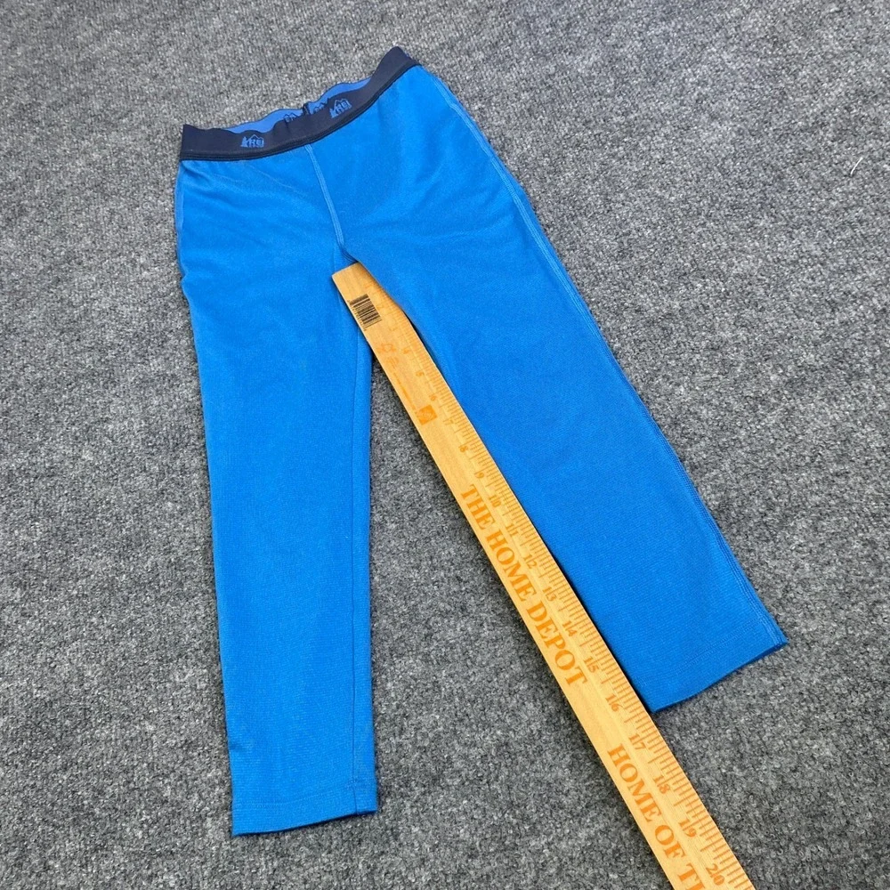 REI Co-op Kids XXSmall 4-5 Blue Base Layer Bottoms Leggings Performance Tights